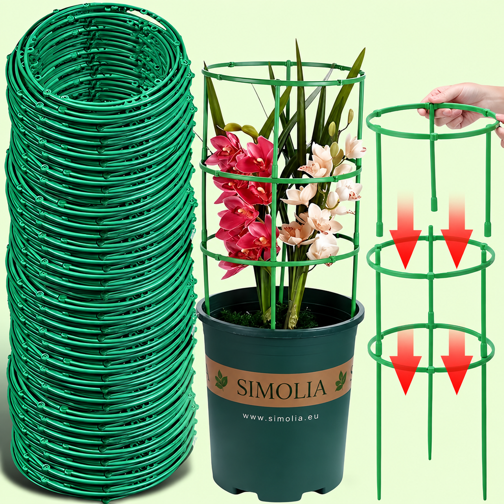 SIMOLIA® Cage de Soutien Modulaire pour Plantes