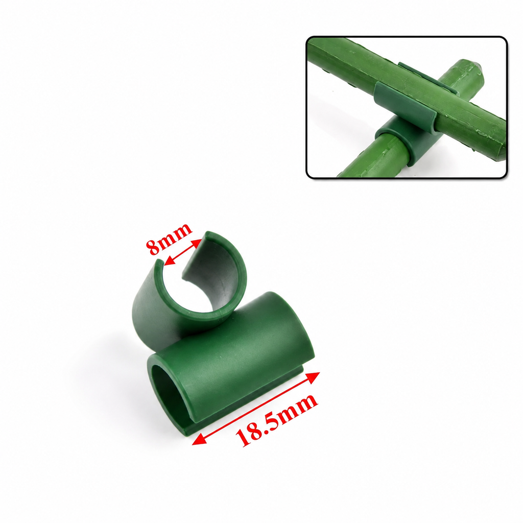 SIMOLIA® Clips de Connexion pour Tuteurs de Plantes
