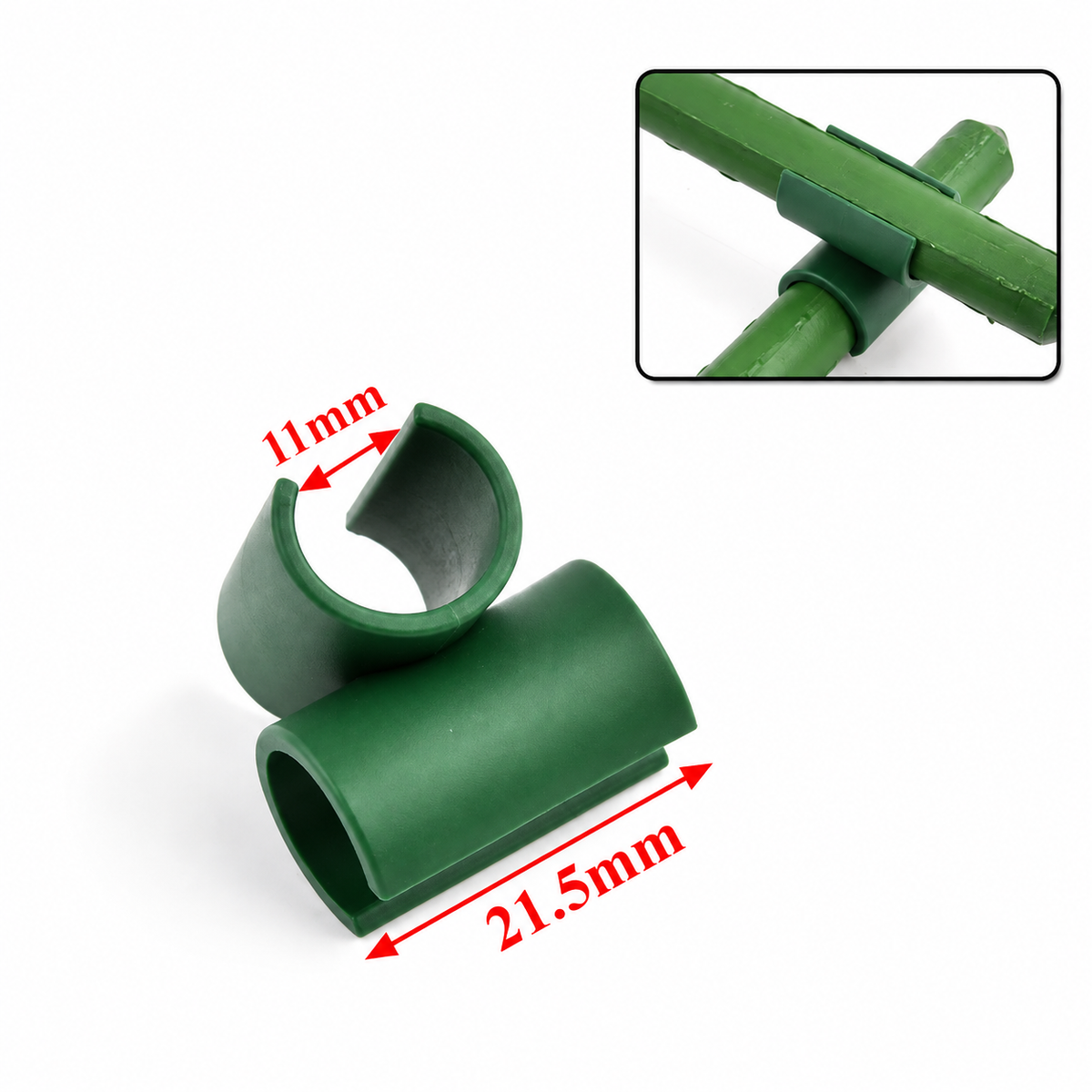 SIMOLIA® Clips de Connexion pour Tuteurs de Plantes