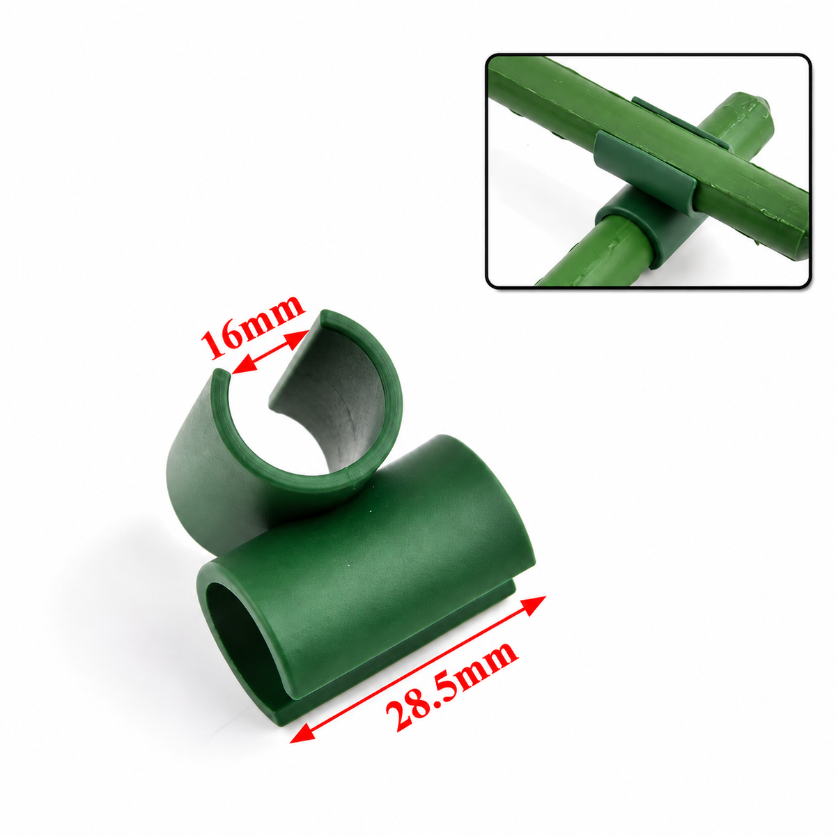 SIMOLIA® Clips de Connexion pour Tuteurs de Plantes