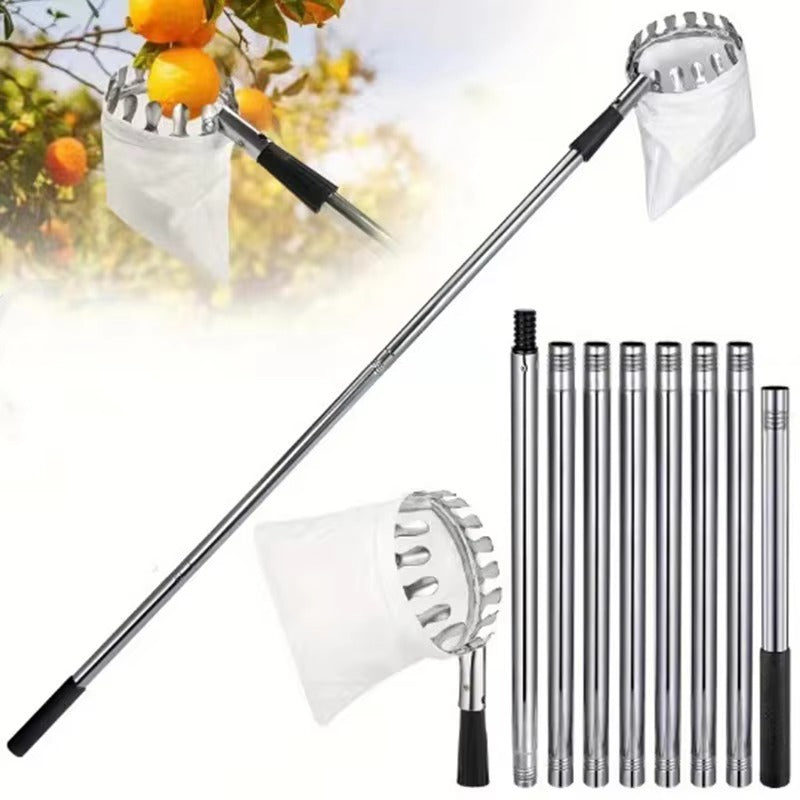 SIMOLIA® Cueille-Fruits avec Perche d’Extension et Sac de Récolte